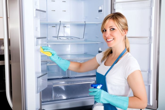 уборка холодильника