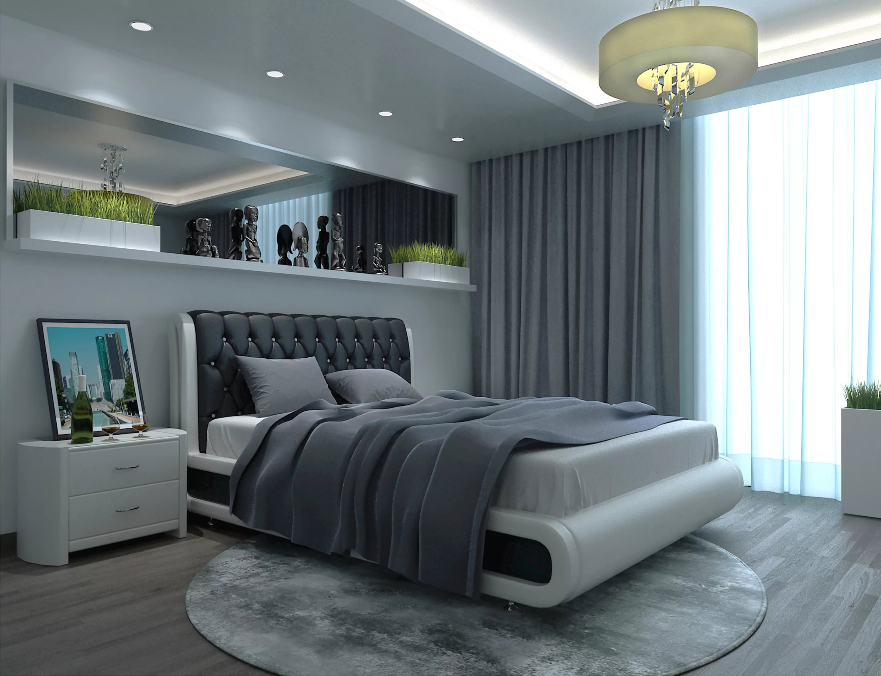 Современный дизайн спальни 2020 года: новинки, идеи, фото