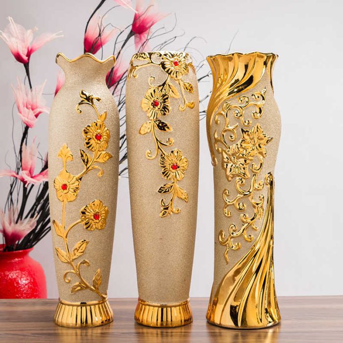 Декор стеклянной вазы своими руками